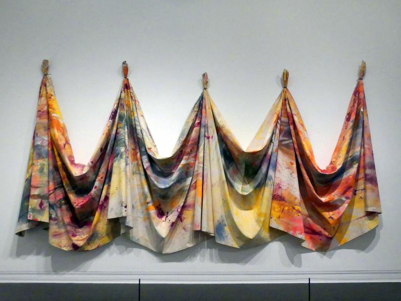 Sam Gilliam (1968–1970), Carousel State, New York, Metropolitan Museum of Art (Met), Saal 924, 1968