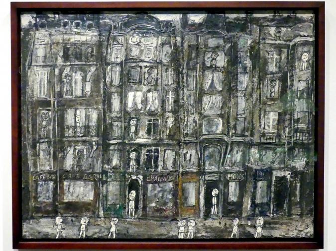 Jean Dubuffet (1943–1965), Mehrfamilienhäuser, Paris, New York, Metropolitan Museum of Art (Met), Saal 902, 1946, Bild 1/2