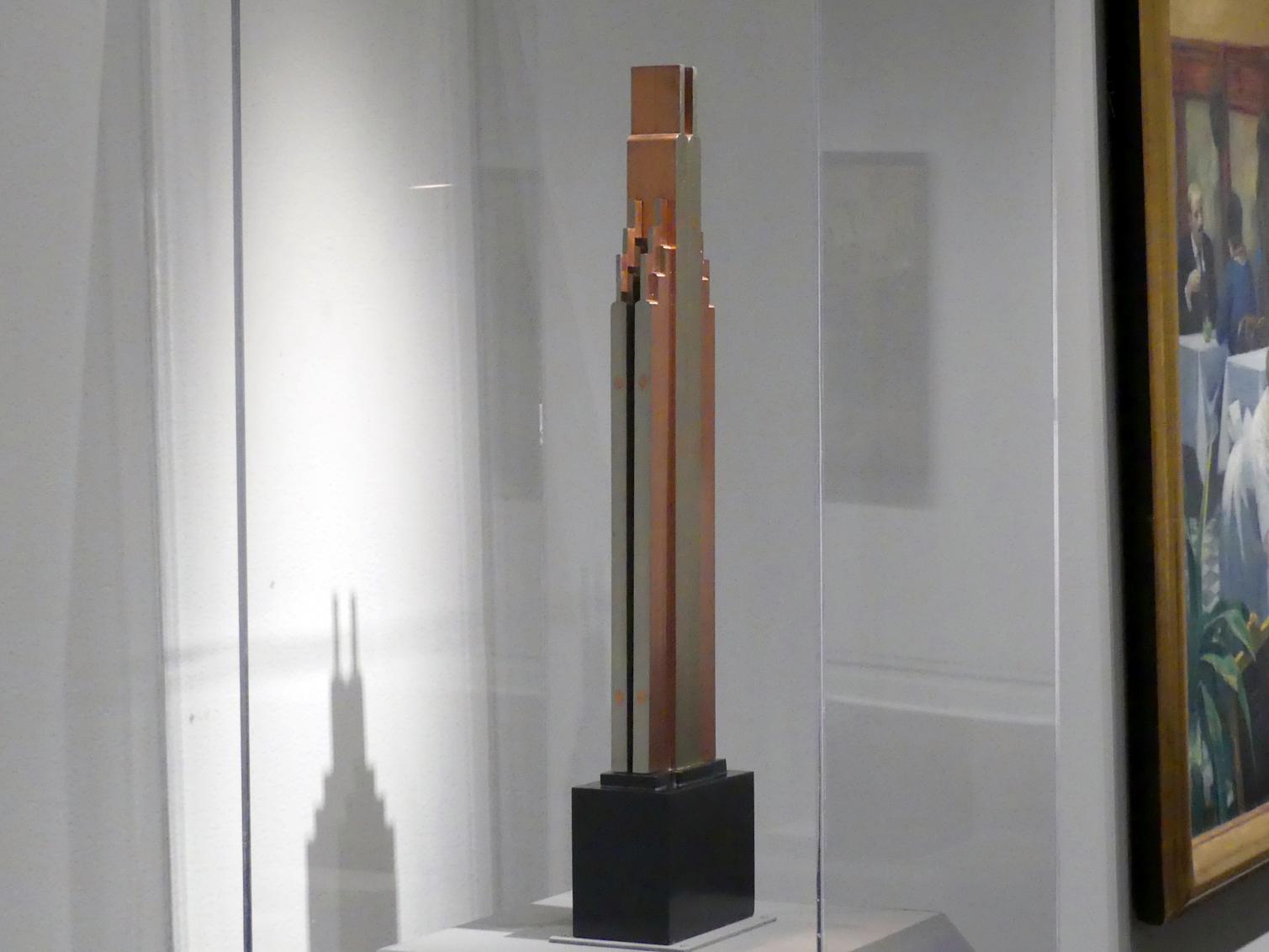 John Henry Bradley Storrs (1927), Formen im Raum Nr. 1, New York, Metropolitan Museum of Art (Met), Saal 902, um 1927, Bild 3/4