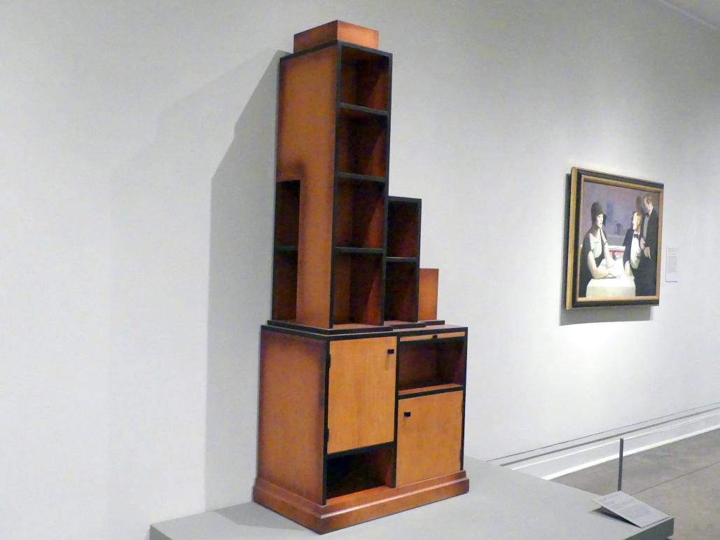 Paul T. Frankl (1927), Wolkenkratzer, New York, Metropolitan Museum of Art (Met), Saal 902, um 1927, Bild 2/4