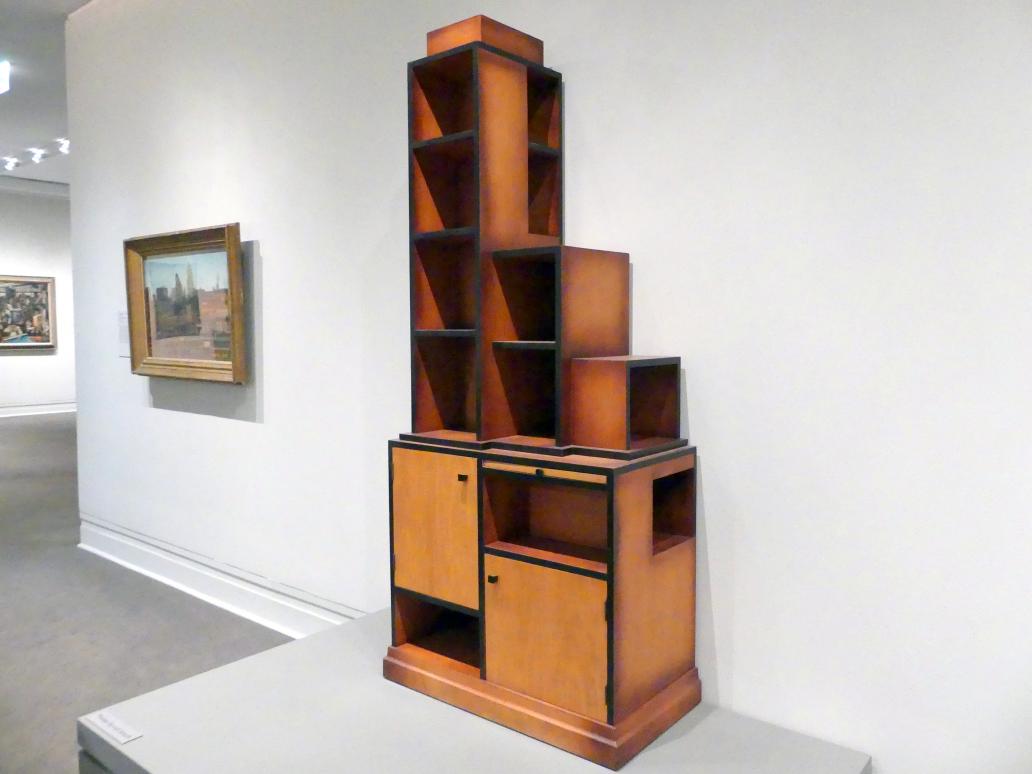 Paul T. Frankl (1927), Wolkenkratzer, New York, Metropolitan Museum of Art (Met), Saal 902, um 1927, Bild 3/4