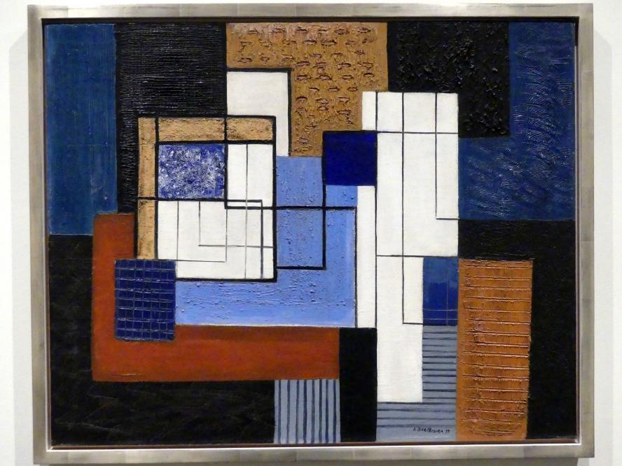Irene Rice Pereira (1939), Weiße Rechtecke, Nummer 3, New York, Metropolitan Museum of Art (Met), Saal 912, 1939
