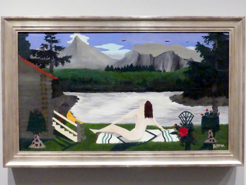 Horace Pippin (1936–1945), Dame des Sees, New York, Metropolitan Museum of Art (Met), Saal 911, 1936