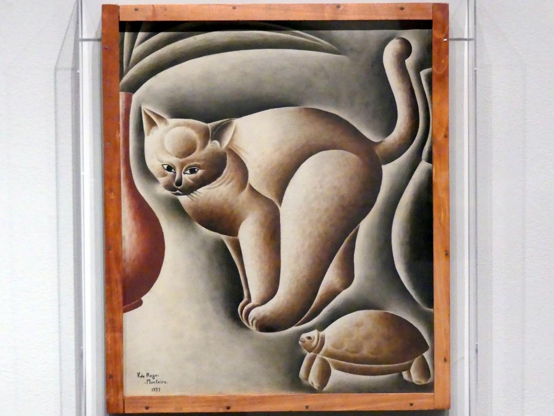 Vicente do Rego Monteiro (1925), Katze und Schildkröte, New York, Metropolitan Museum of Art (Met), Saal 911, 1925