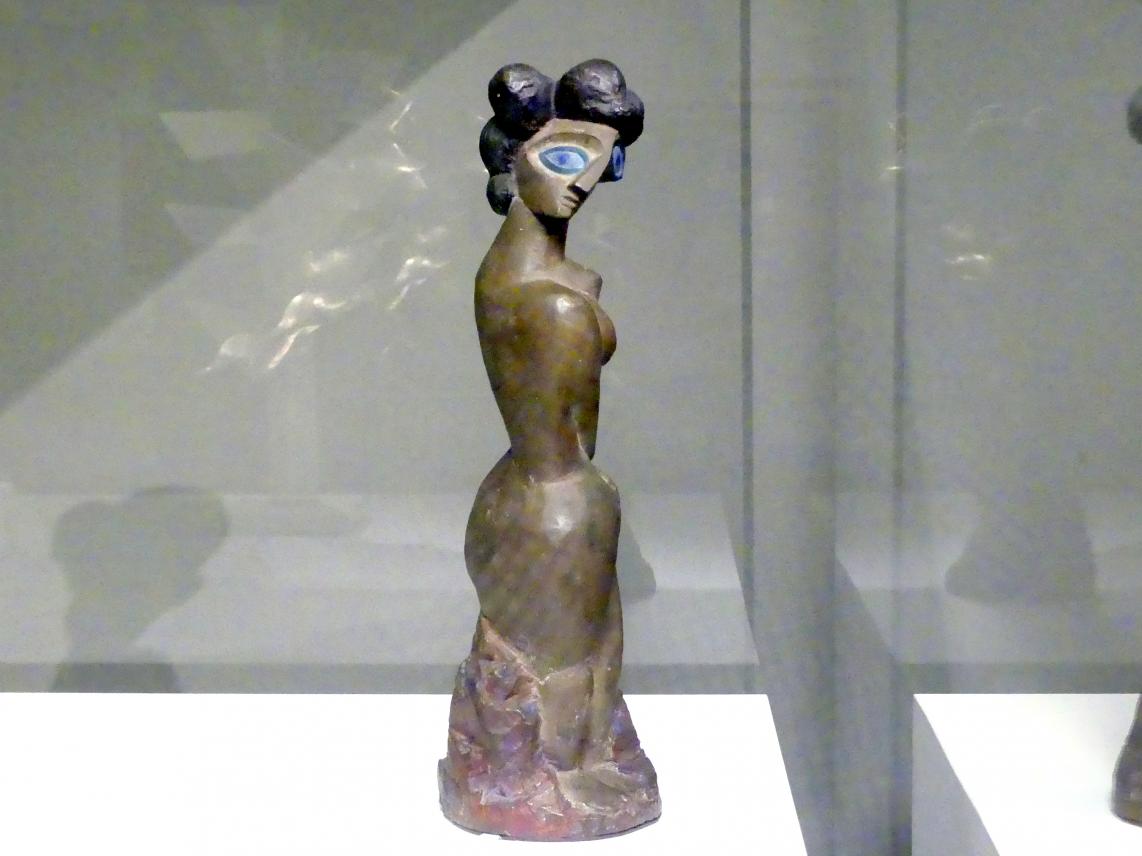 Max Weber (1912–1917), Figur in in Rotation, New York, Metropolitan Museum of Art (Met), Saal 908, 1917, Bild 2/5