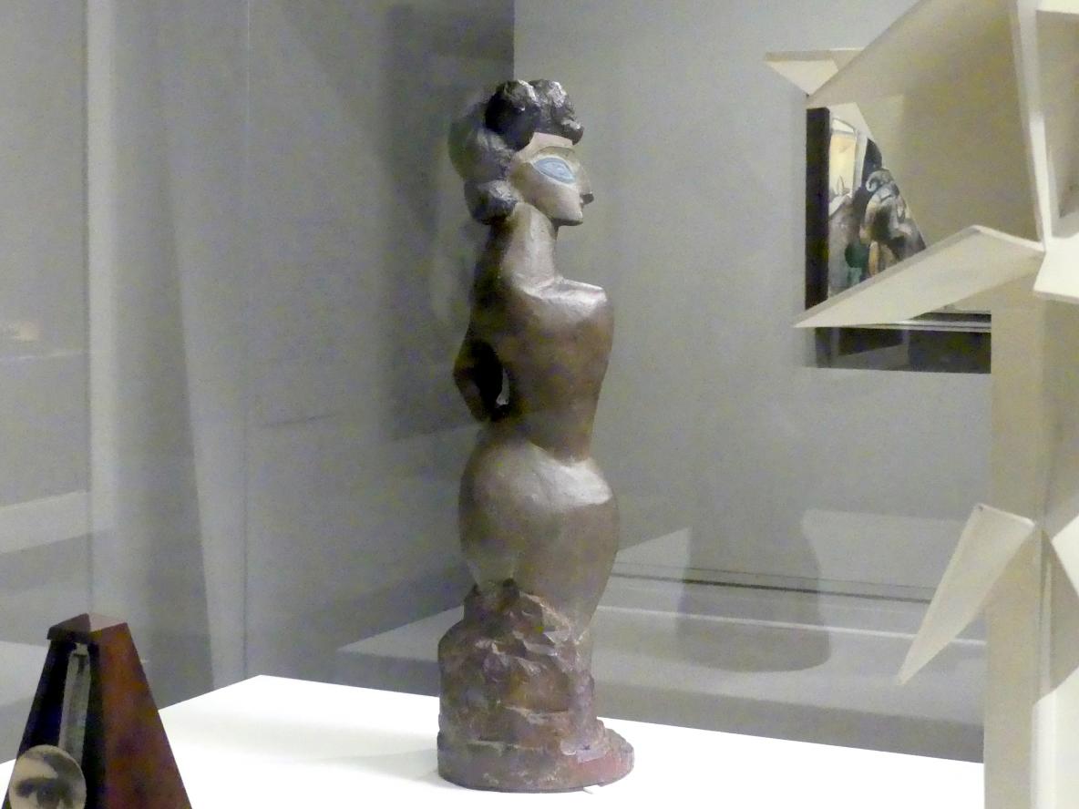 Max Weber (1912–1917), Figur in in Rotation, New York, Metropolitan Museum of Art (Met), Saal 908, 1917, Bild 3/5