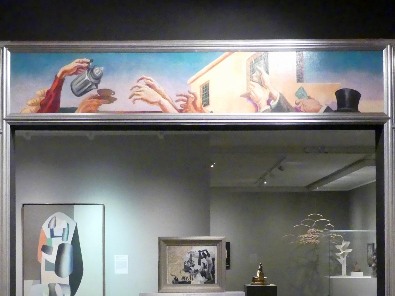 Thomas Hart Benton (1928–1930), Amerika heute, New York, Metropolitan Museum of Art (Met), Saal 909a, 1930–1931, Bild 3/17