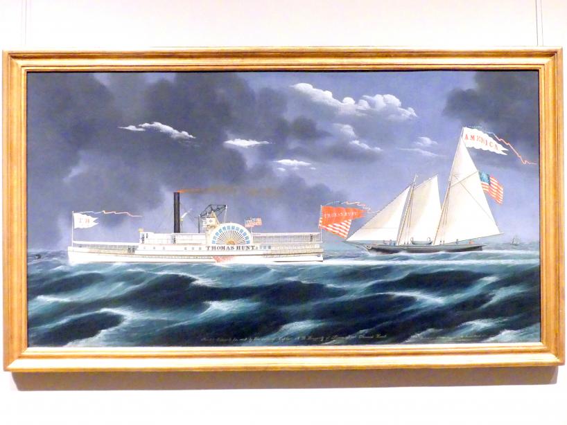 James Bard (1852), "Thomas Hunt" und "Amerika", New York, Metropolitan Museum of Art (Met), Saal 751, 1852