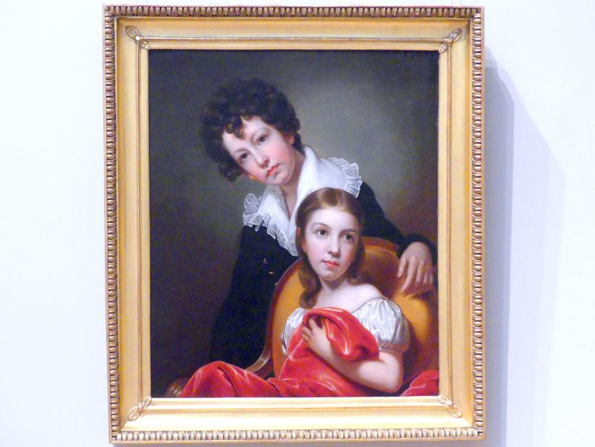 Rembrandt Peale: Michael Angelo and Emma Clara Peale, um 1826