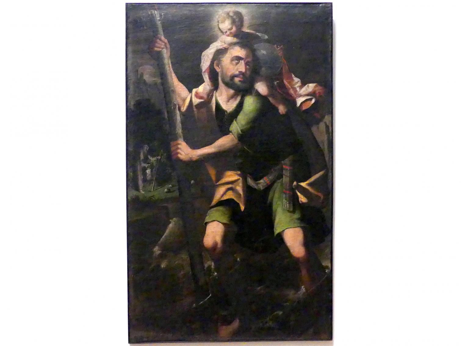 Melchor Pérez de Holguín (1715), Hl. Christophorus, New York, Metropolitan Museum of Art (Met), Saal 757, um 1710–1720