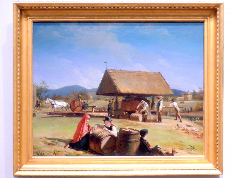 William Sidney Mount (1837–1840), Cider-Herstellung, New York, Metropolitan Museum of Art (Met), Saal 758, 1840–1841