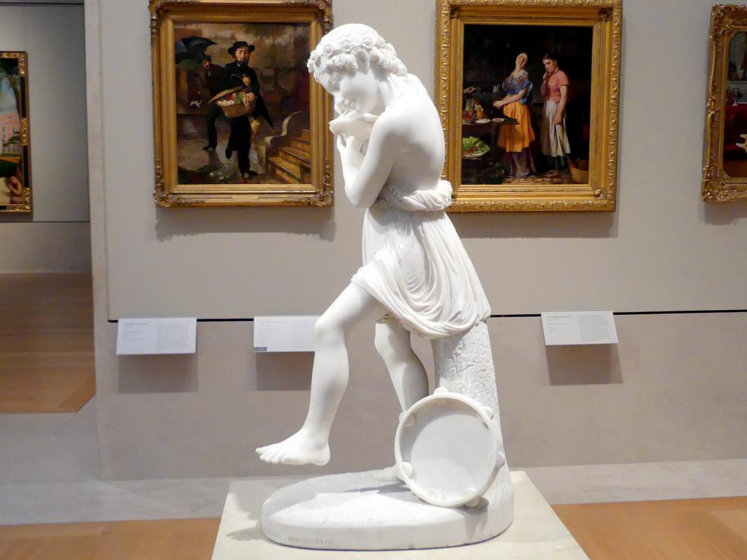 Thomas Crawford (1842–1850), Genius der Geburt, New York, Metropolitan Museum of Art (Met), Saal 758, 1842, Bild 2/5