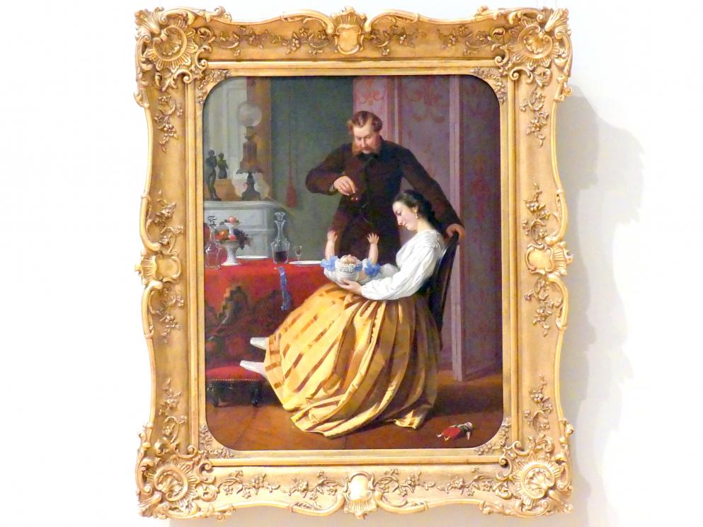 Lilly Martin Spencer (1851–1854), Gesprächsstoff, New York, Metropolitan Museum of Art (Met), Saal 758, um 1851–1852