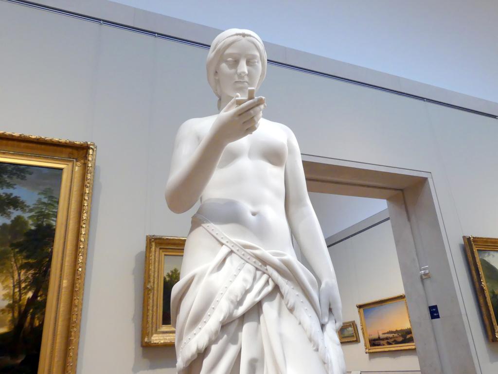 Erastus Dow Palmer (1854), Indianermädchen oder der Beginn des Christentums, New York, Metropolitan Museum of Art (Met), Saal 759, 1853–1856, Bild 3/4