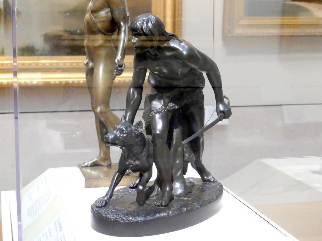 John Quincy Adams Ward (1860–1865), Indianischer Jäger, New York, Metropolitan Museum of Art (Met), Saal 761, 1860, Bild 2/4