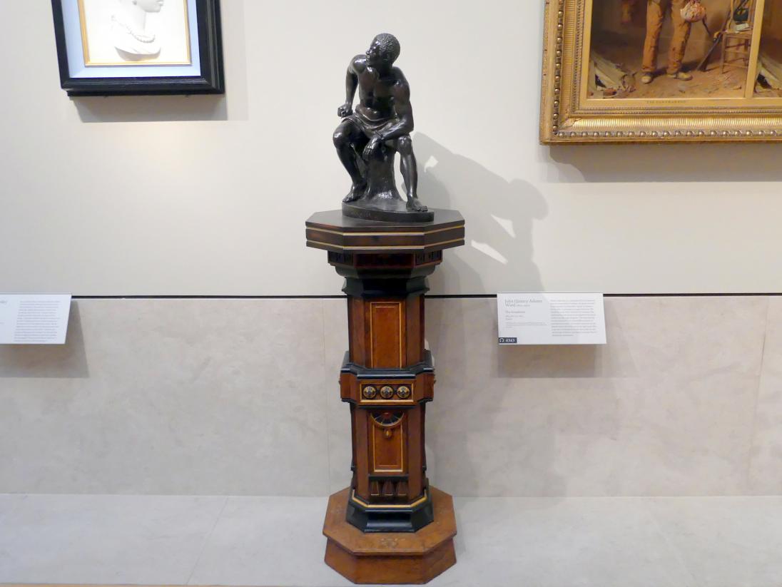 John Quincy Adams Ward (1860–1865), Der Freigelassene, New York, Metropolitan Museum of Art (Met), Saal 762, 1863, Bild 4/5