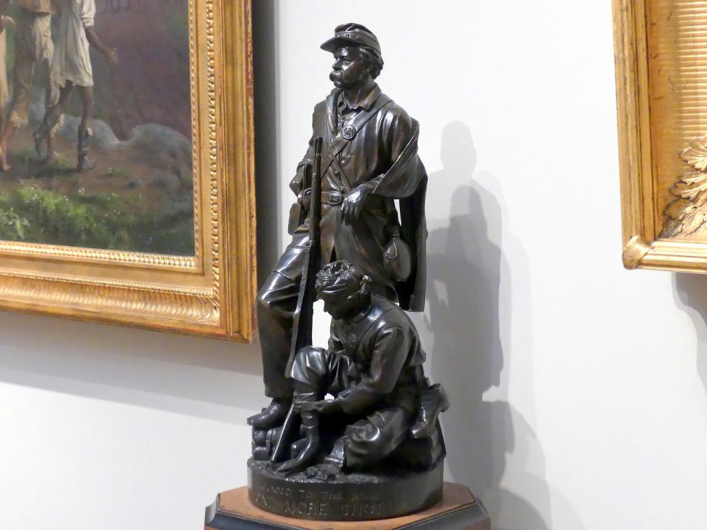 John Rogers (1864), Nach hinten verwundet / Noch ein Schuss, New York, Metropolitan Museum of Art (Met), Saal 762, 1864, Bild 2/4