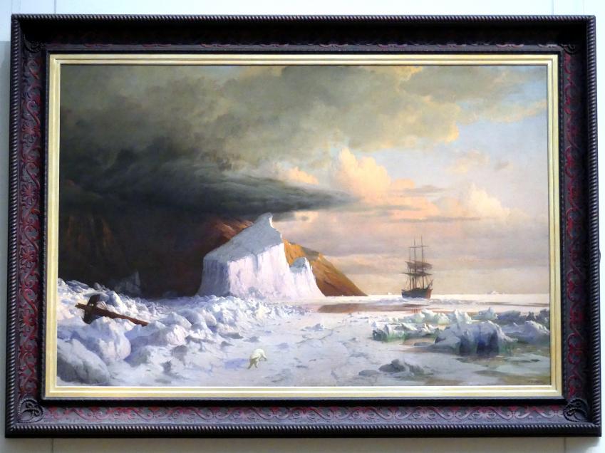 William Bradford: Ein arktischer Sommer: Eisbrecher in Melville Bay, 1871