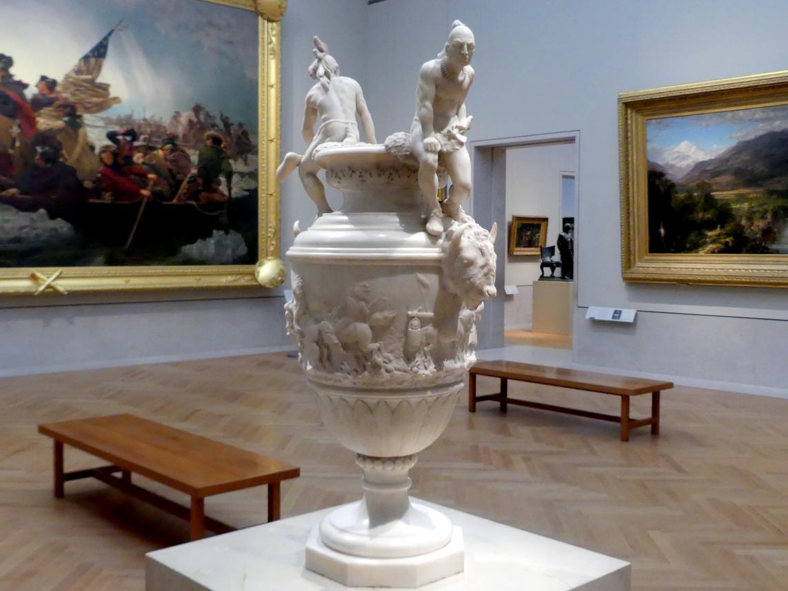 Ames Van Wart (1876), Indianische Vase, New York, Metropolitan Museum of Art (Met), Saal 760, 1876, Bild 3/4