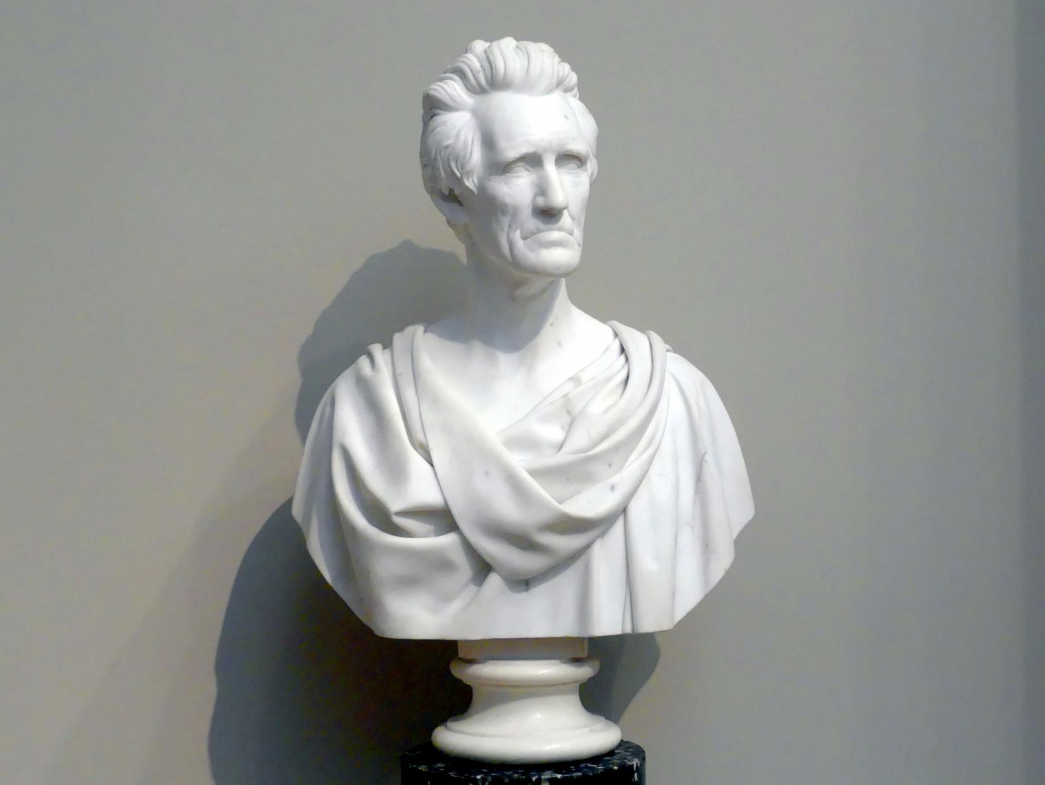 Hiram Powers (1834–1852), Andrew Jackson, New York, Metropolitan Museum of Art (Met), Saal 760, 1834–1835