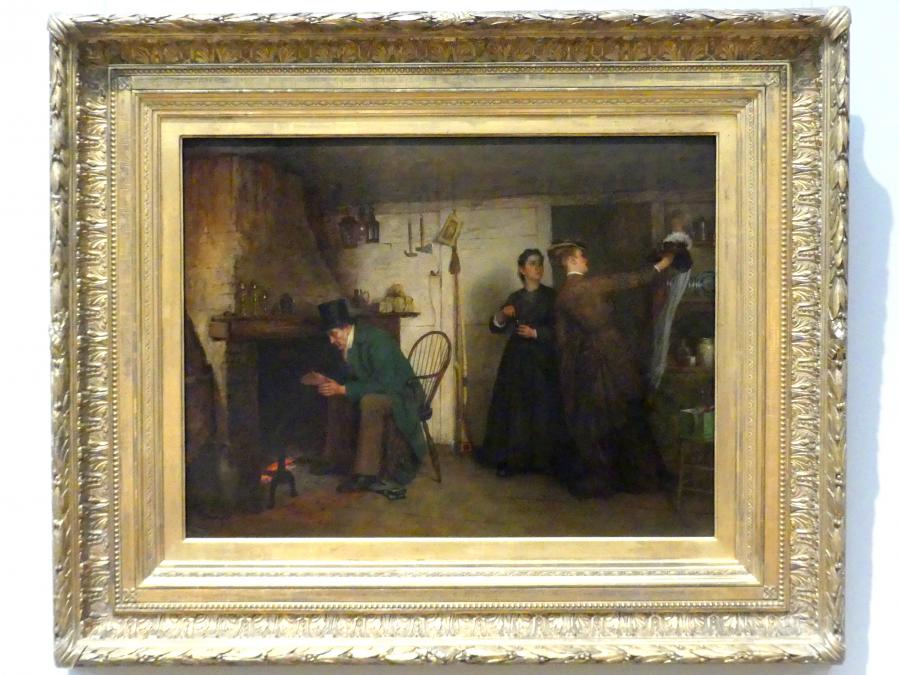Eastman Johnson (1864–1876), Die neue Hut, New York, Metropolitan Museum of Art (Met), Saal 763, 1876