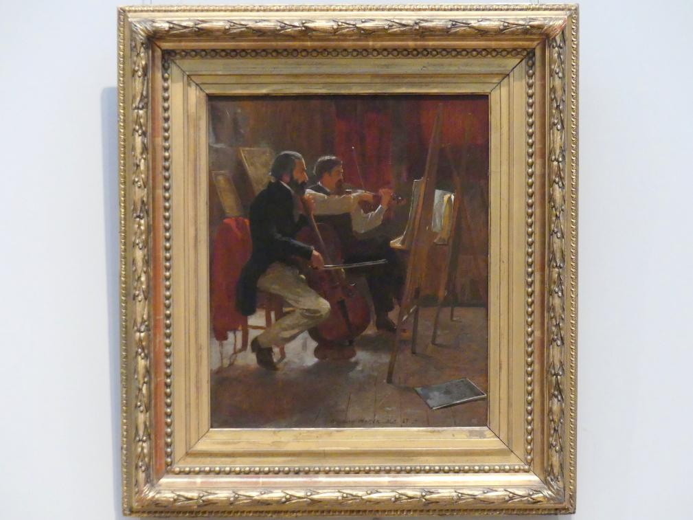 Winslow Homer (1864–1907), Das Studio, New York, Metropolitan Museum of Art (Met), Saal 764, 1867