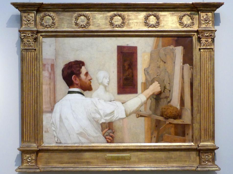 Kenyon Cox (1887), Augustus Saint-Gaudens, New York, Metropolitan Museum of Art (Met), Saal 764, 1887