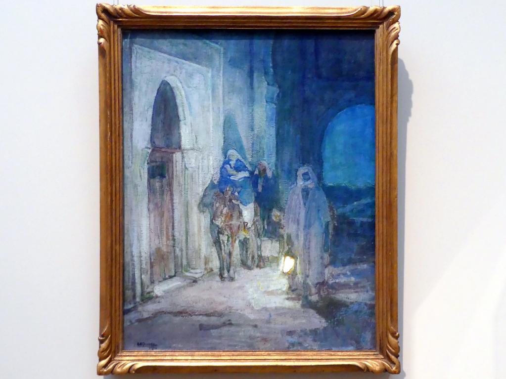 Henry Ossawa Tanner (1923), Flucht nach Ägypten, New York, Metropolitan Museum of Art (Met), Saal 766, 1923