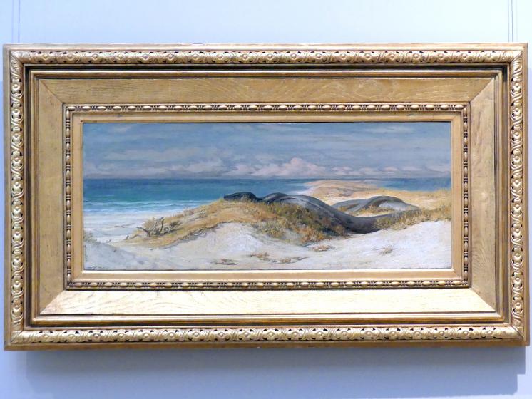 Elihu Vedder: Versteck der Seeschlange, um 1899
