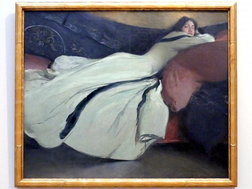John White Alexander (1895–1907), Rast, New York, Metropolitan Museum of Art (Met), Saal 768, 1895
