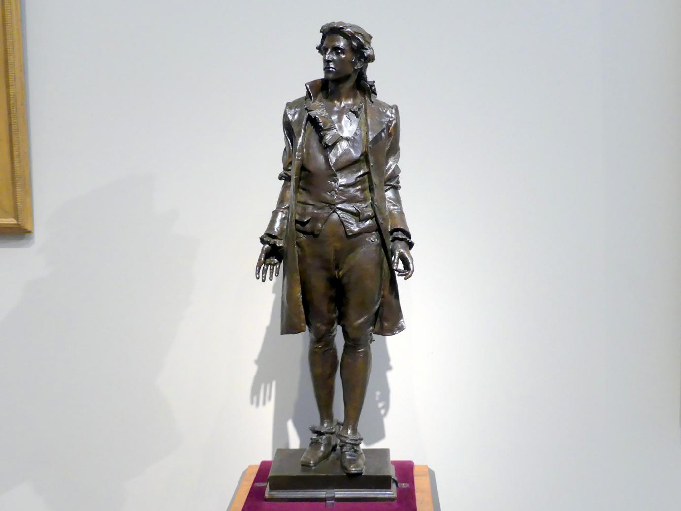 Frederick William MacMonnies (1888–1898): Nathan Hale, 1890