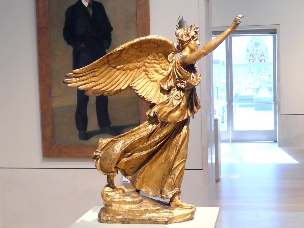 Augustus Saint-Gaudens (1872–1905), Sieg, New York, Metropolitan Museum of Art (Met), Saal 771, 1892–1903, Bild 3/5