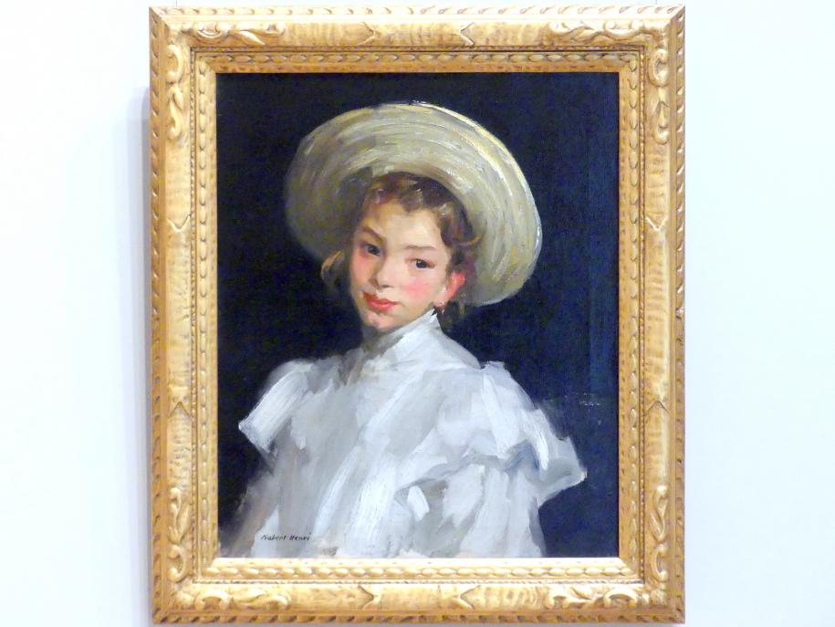 Robert Henri (1907), Holländisches Mädchen in Weiß, New York, Metropolitan Museum of Art (Met), Saal 772, 1907