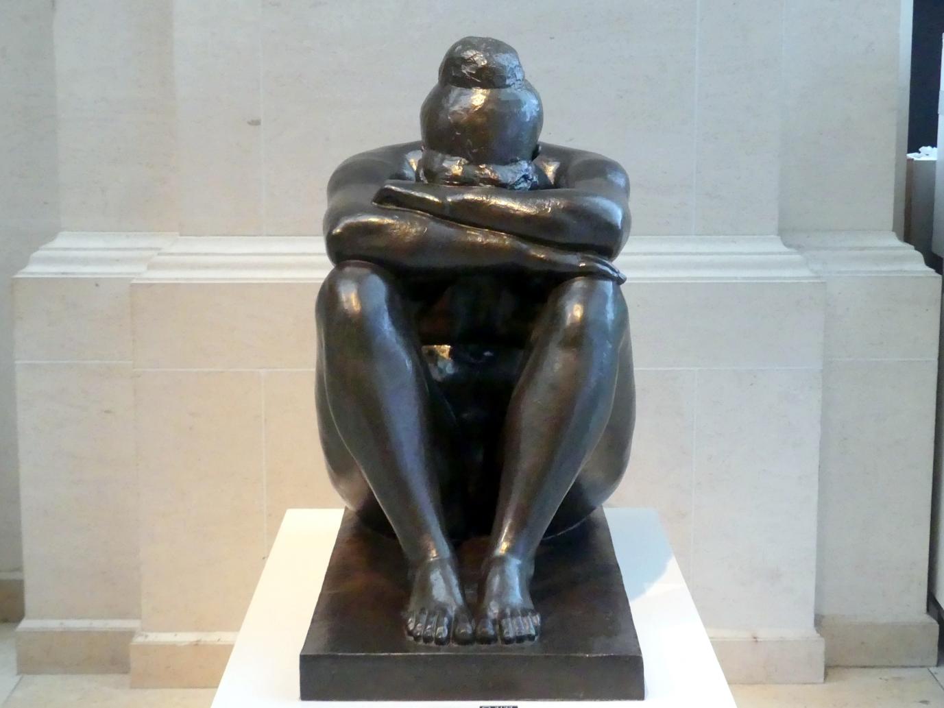 Aristide Maillol (1899–1931), Die Nacht, New York, Metropolitan Museum of Art (Met), Saal 548, 1902–1909, Bild 2/3