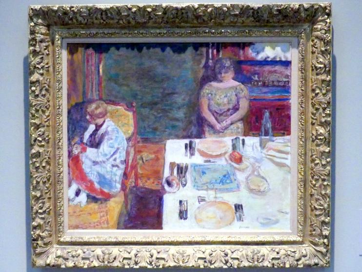 Pierre Bonnard (1893–1943), Vor dem Abendessen, New York, Metropolitan Museum of Art (Met), Saal 955, 1924