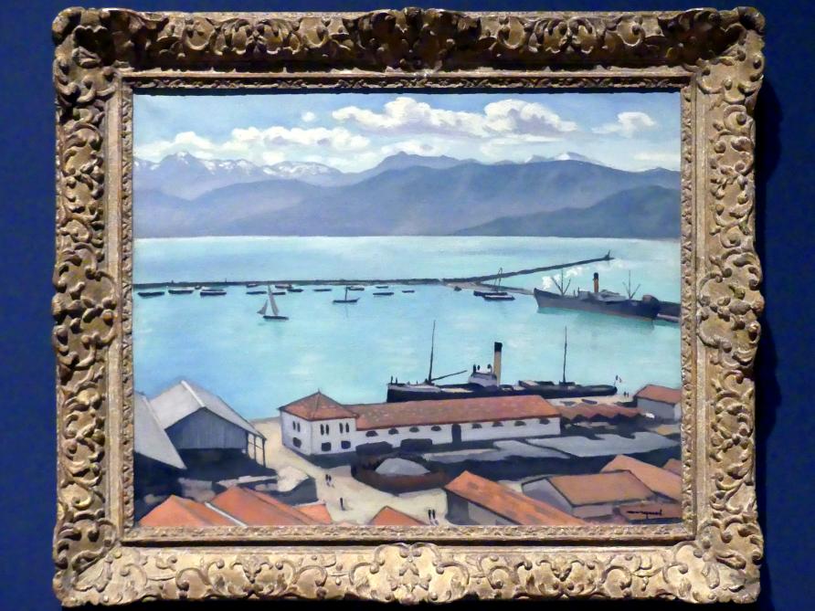 Albert Marquet (1899–1930), Der Port de Bougie in Algier im Sonnenlicht, New York, Metropolitan Museum of Art (Met), Saal 955, 1925