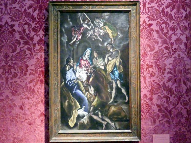 El Greco (Domínikos Theotokópoulos): Anbetung der Hirten, um 1612 - 1614
