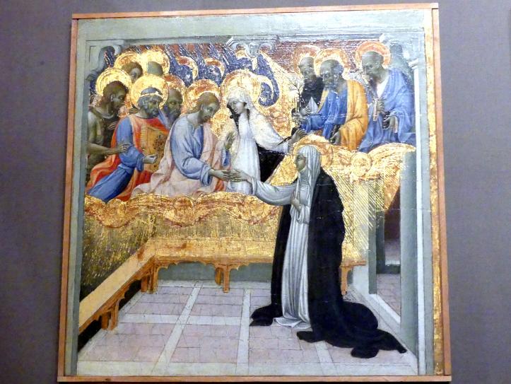 Giovanni di Paolo (1435 - 1467): Mystische Vermählung der Heiligen Katharina von Siena, Undatiert