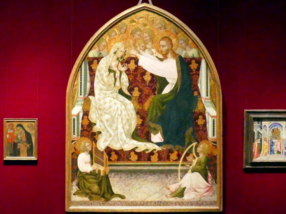 Giovanni di Paolo: Krönung Mariens, um 1455