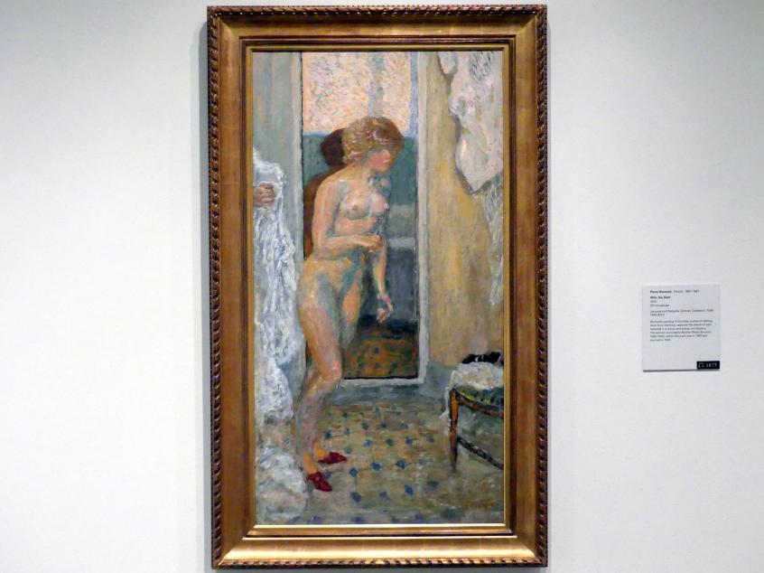 Pierre Bonnard (1893–1943), Nach dem Bad, New York, Metropolitan Museum of Art (Met), Saal 905, 1910