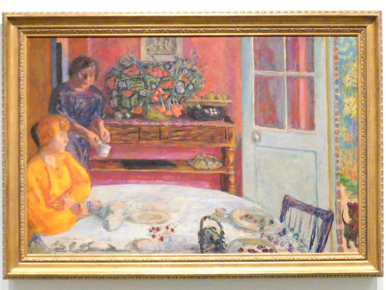 Pierre Bonnard (1893–1943), Das Esszimmer, Vernonnet, New York, Metropolitan Museum of Art (Met), Saal 905, 1916