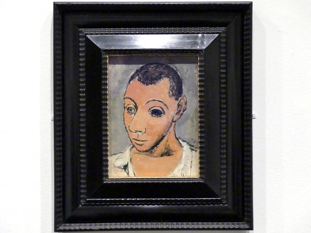 Pablo Picasso (1897–1972), Selbstporträt, New York, Metropolitan Museum of Art (Met), Saal 904, 1906