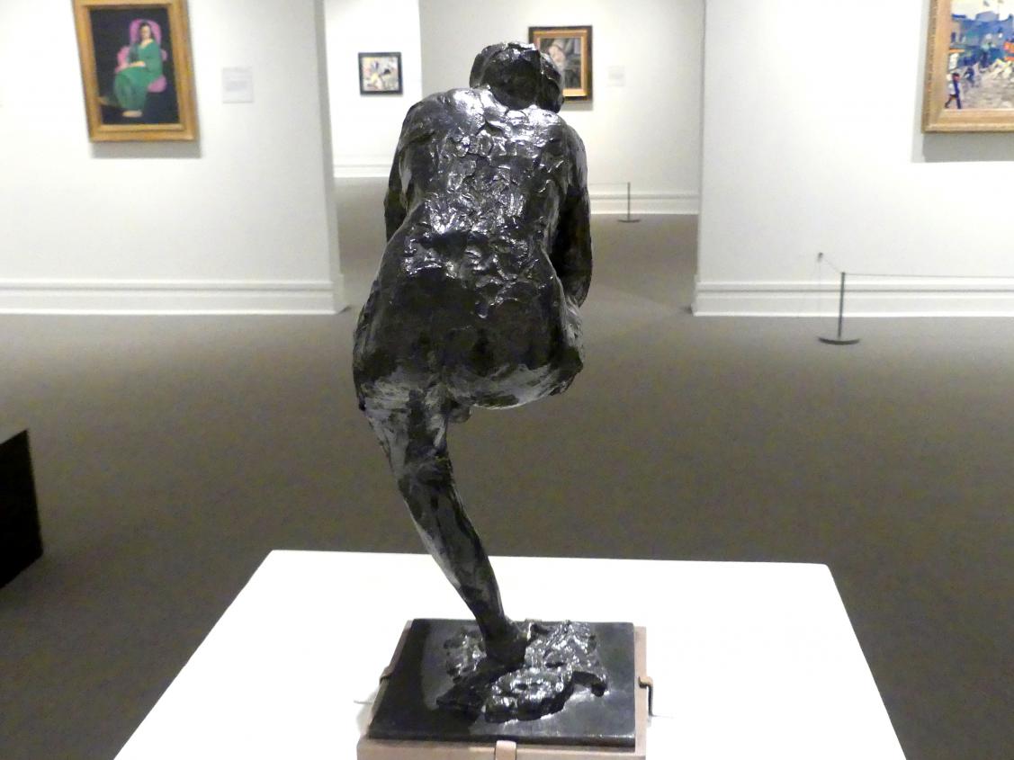 Edgar Degas (1855–1909), Frau, die einen Strumpf anzieht, New York, Metropolitan Museum of Art (Met), Saal 904, 1895–1910, Bild 3/6