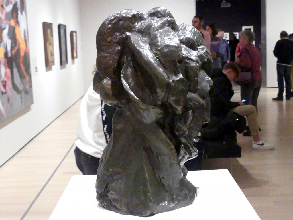 Pablo Picasso (1897–1972), Frauenkopf (Fernande), New York, Museum of Modern Art (MoMA), Saal 503, 1909, Bild 3/5