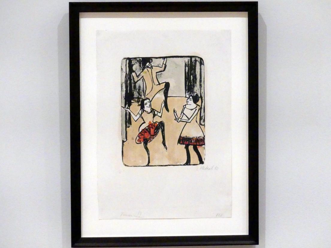 Erich Heckel (1906–1958), Tänzerinnen, New York, Museum of Modern Art (MoMA), Saal 504, 1911