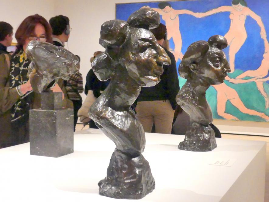 Henri Matisse (1898–1953), Jeannette (IV), New York, Museum of Modern Art (MoMA), Saal 506, um 1910–1911, Bild 3/4