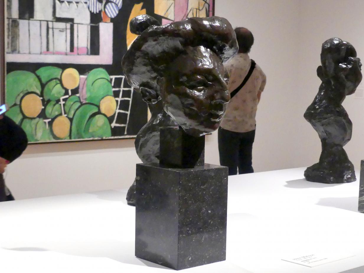 Henri Matisse (1898–1953), Jeannette (II), New York, Museum of Modern Art (MoMA), Saal 506, 1910, Bild 3/4