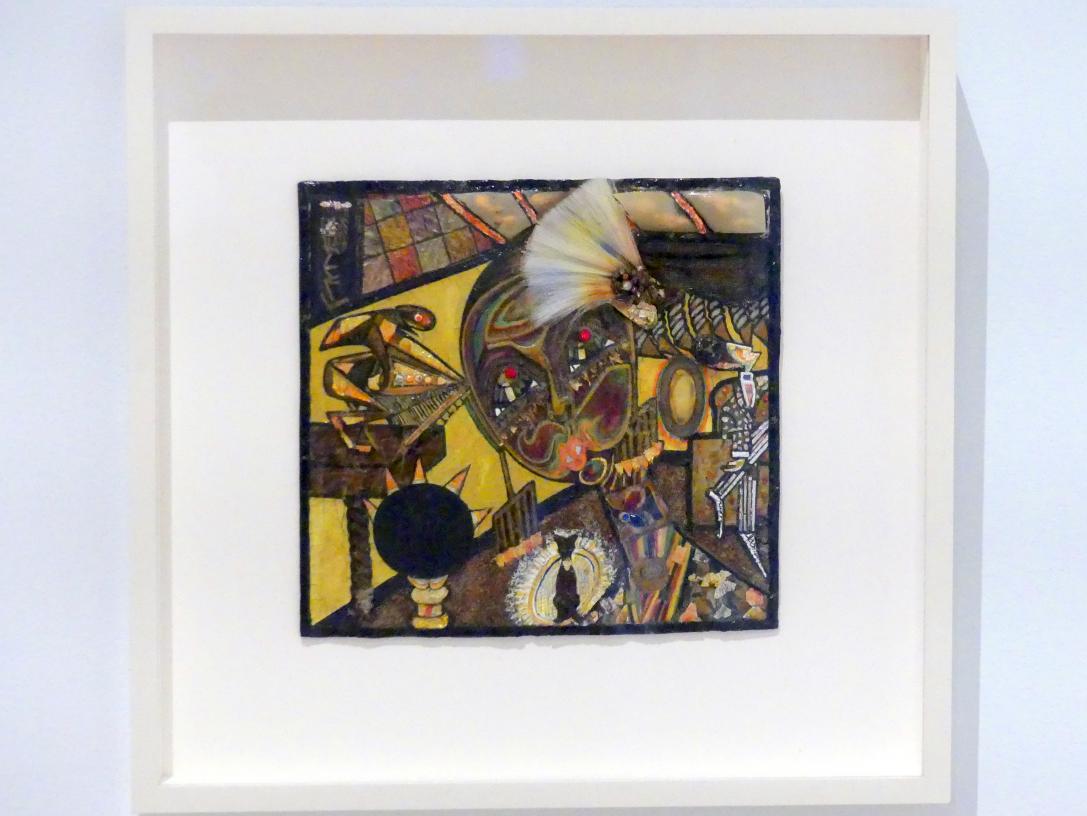 Elsa von Freytag-Loringhoven (1924), Dada-Porträt von Berenice Abbott, New York, Museum of Modern Art (MoMA), Saal 509, um 1923–1926, Bild 2/3