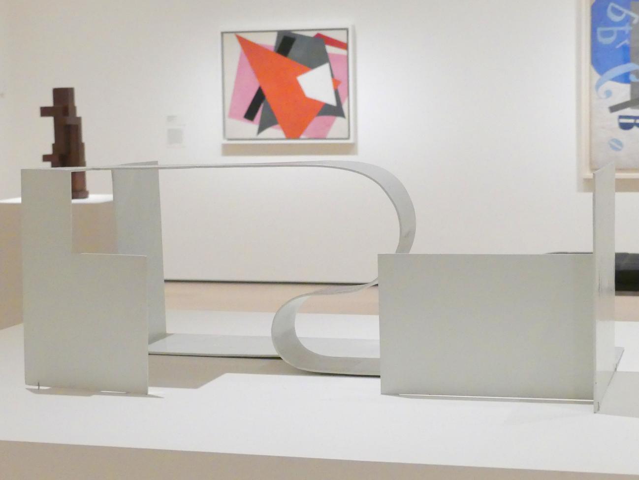 Katarzyna Kobro (1929), Räumliche Komposition (5), New York, Museum of Modern Art (MoMA), Saal 512, 1929, Bild 3/8