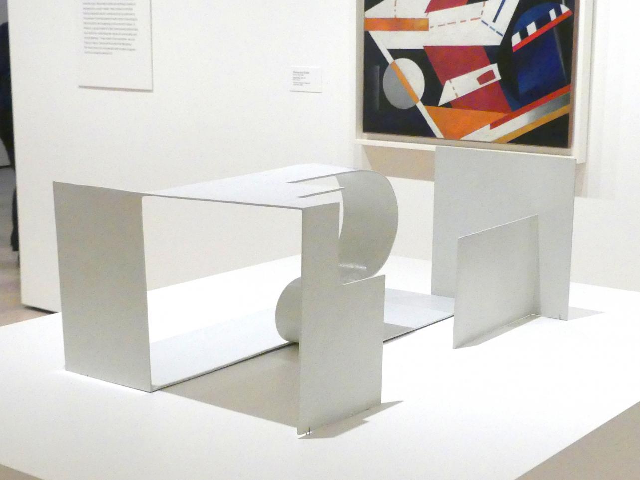 Katarzyna Kobro (1929), Räumliche Komposition (5), New York, Museum of Modern Art (MoMA), Saal 512, 1929, Bild 4/8